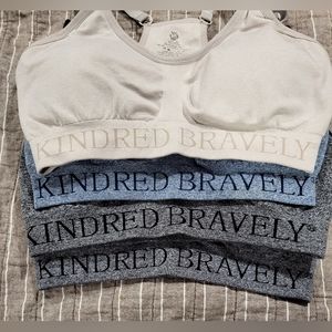 4pk Kindred Bravely Sublime Nursing Sport Bras